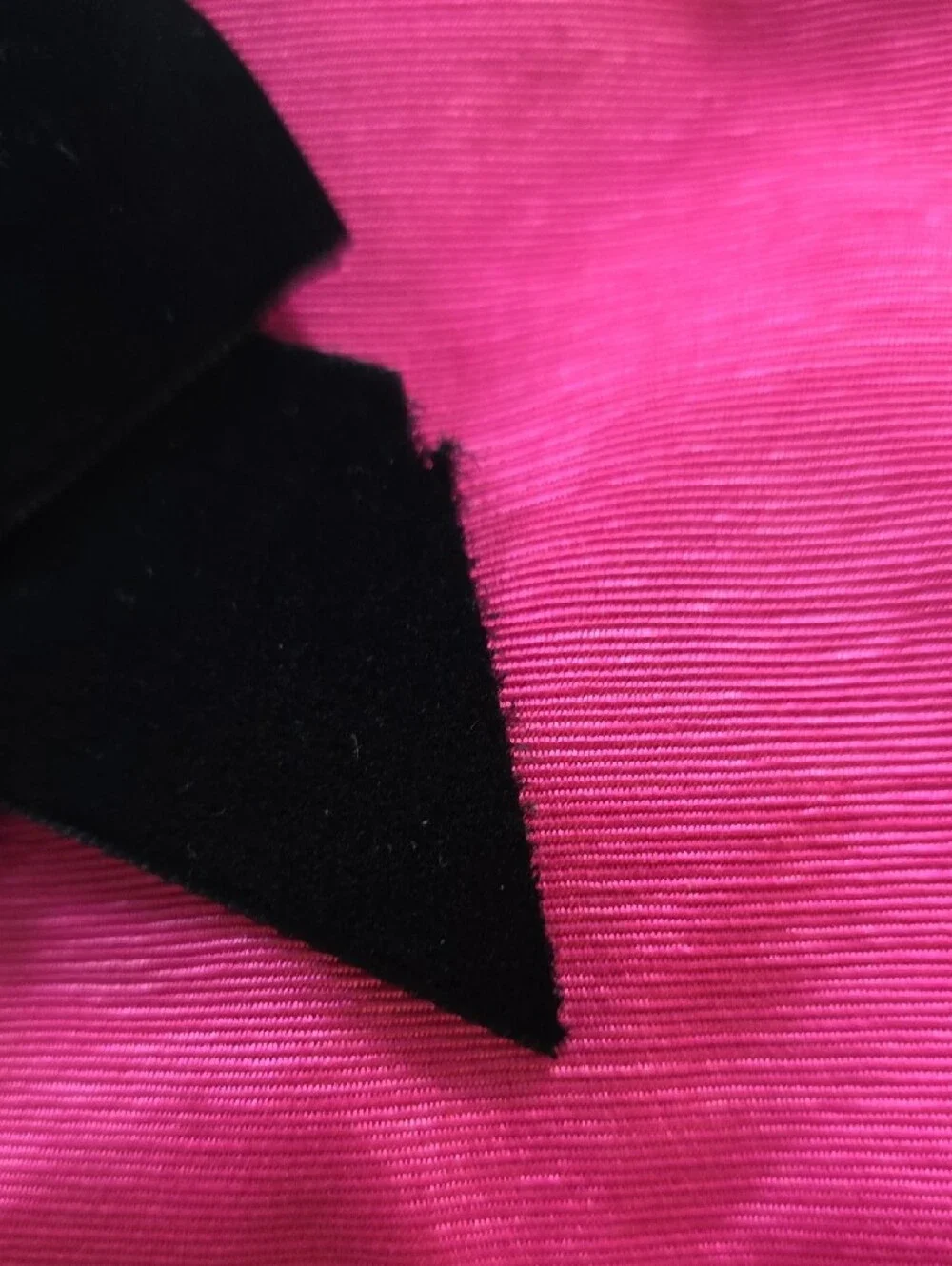 Vintage Rare 80s Authentic Christian Dior Hot Pink Bow & Tassel Lined Bag New